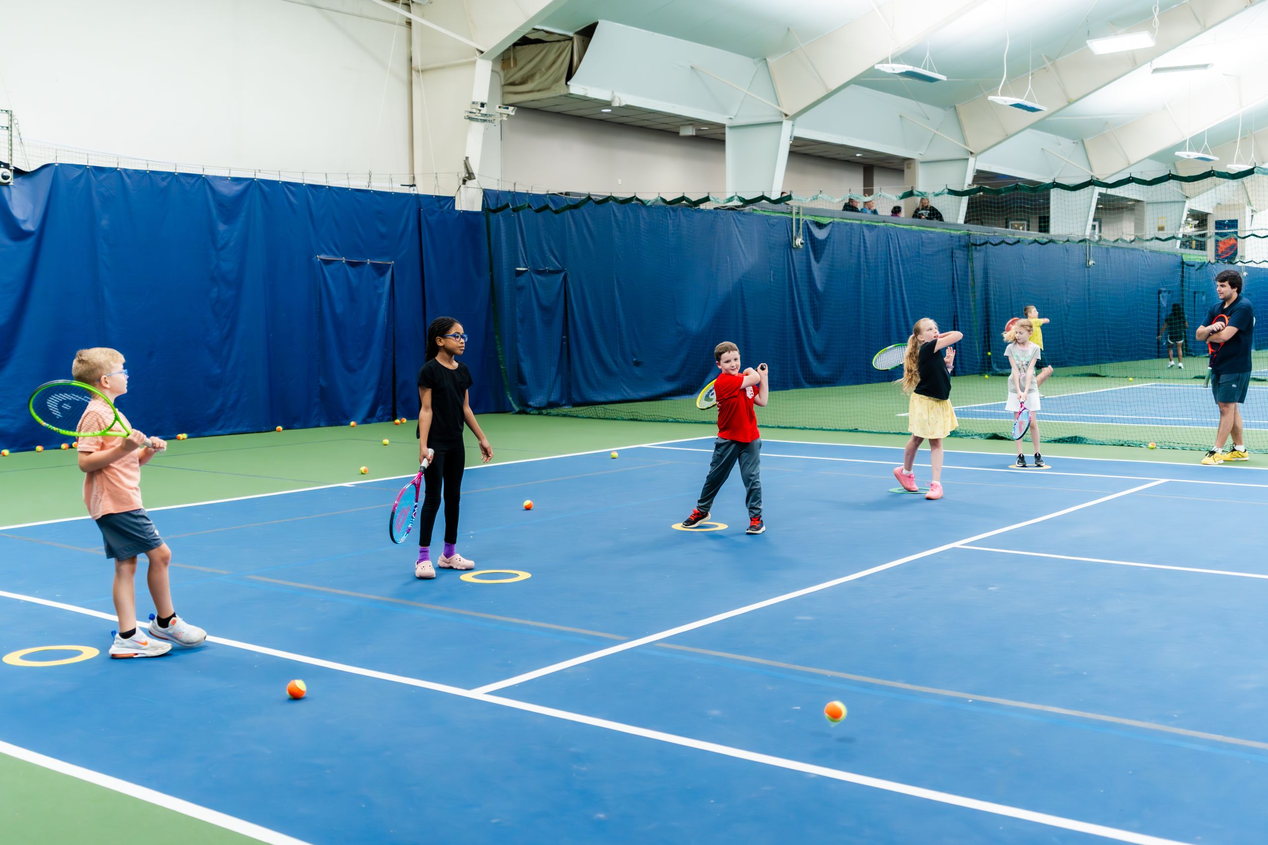 Scarborough East Tennis Club indoor tennis court