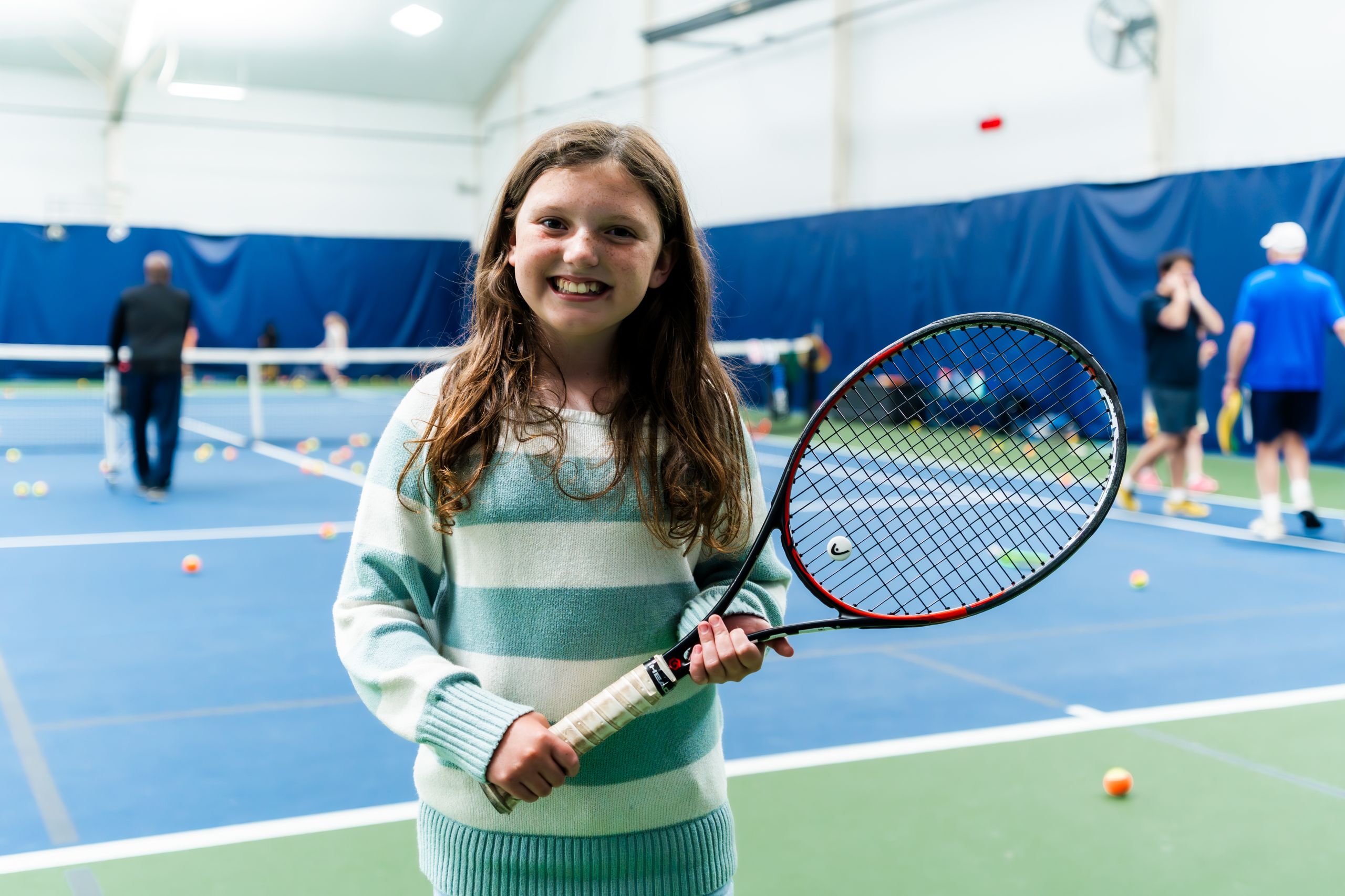 Scarborough East Tennis Club junior player