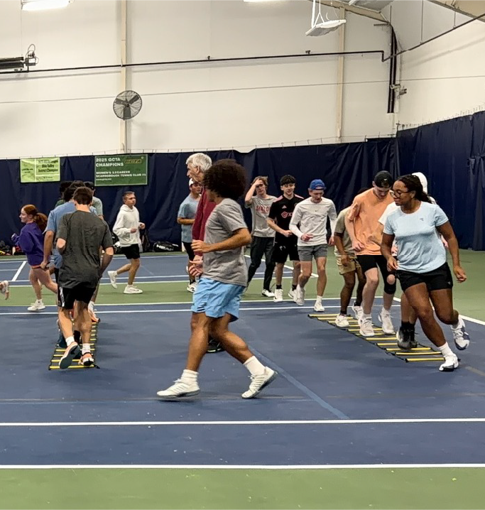 Scarborough East Tennis Camp agility drills